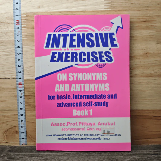 Intensive Exercises On Synonyms And Antonyms Book 1 รูปที่ 1