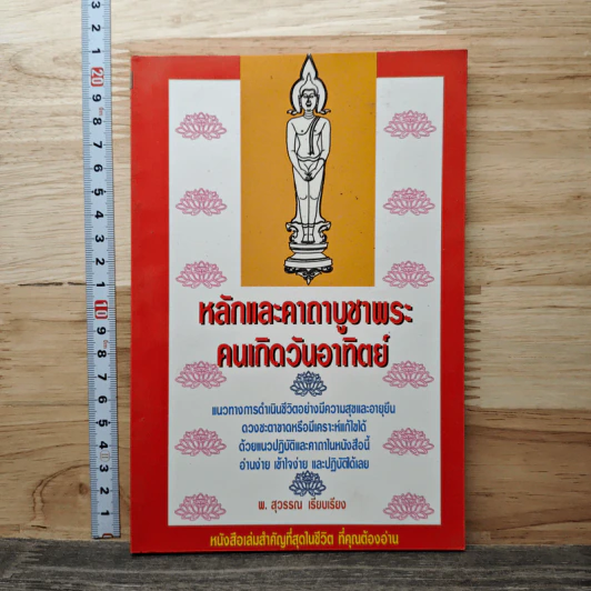 หลักและคาถาบูชาพระ คนเกิดวันอาทิตย์ - สุวรรณ รูปที่ 1