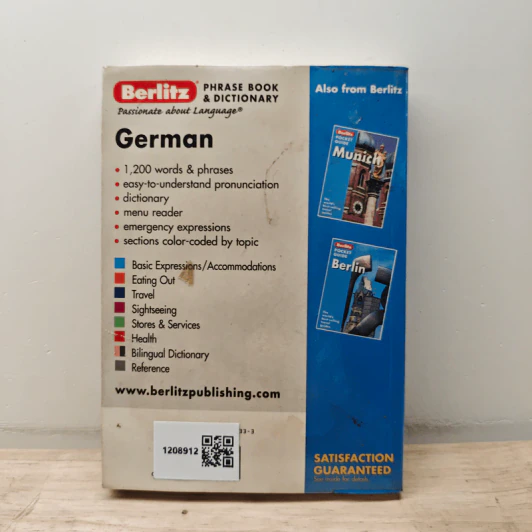 Berlitz German Phrase Book & Dictionary รูปที่ 4