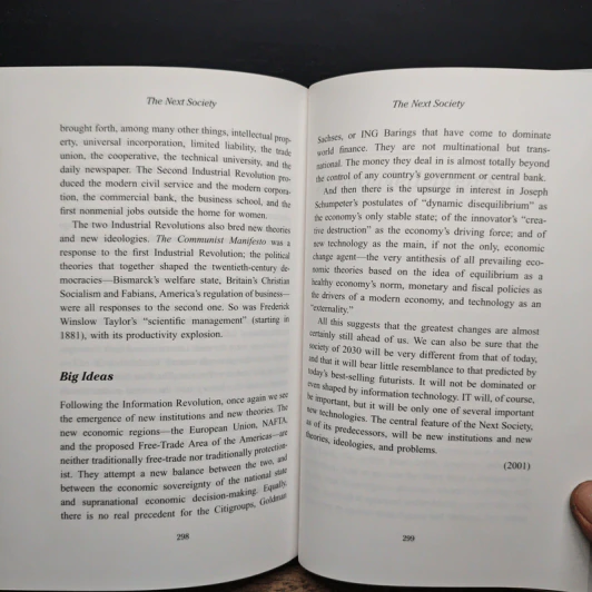 Managing in the Next Society - Peter F. Drucker รูปที่ 9