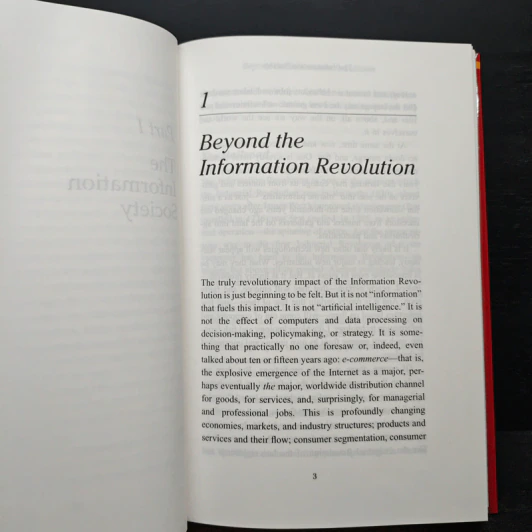Managing in the Next Society - Peter F. Drucker รูปที่ 8