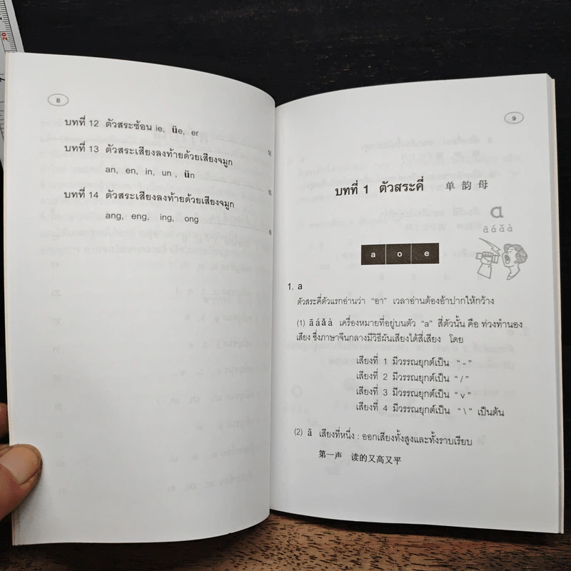 ความรู้เบื้องต้นเกี่ยวกับการออกเสียง ภาษาจีนกลางแบบรวบรัดตามวิธีของ Hanyu Pinyin รูปที่ 9