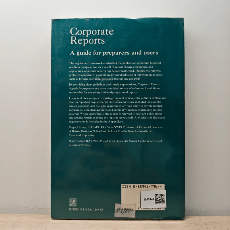 Corporate Reports - Roger Hussey, Mary Bishop รูปที่ 5