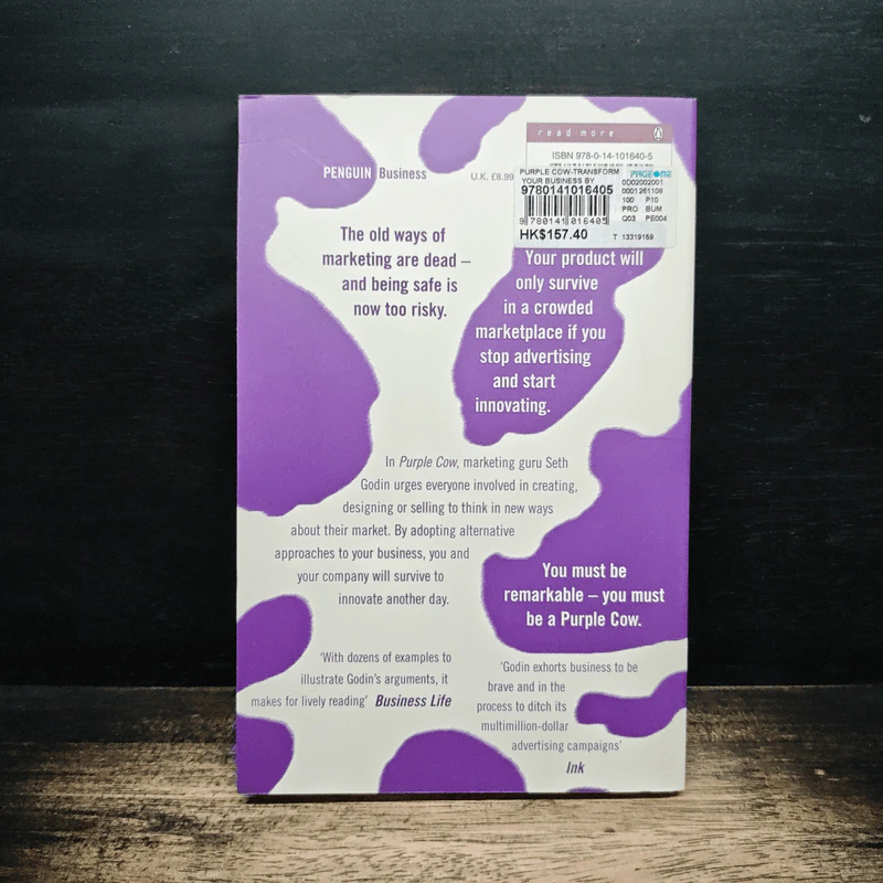 Purple Cow: Transform Your Business by Being Remarkable - Seth Godin รูปที่ 2