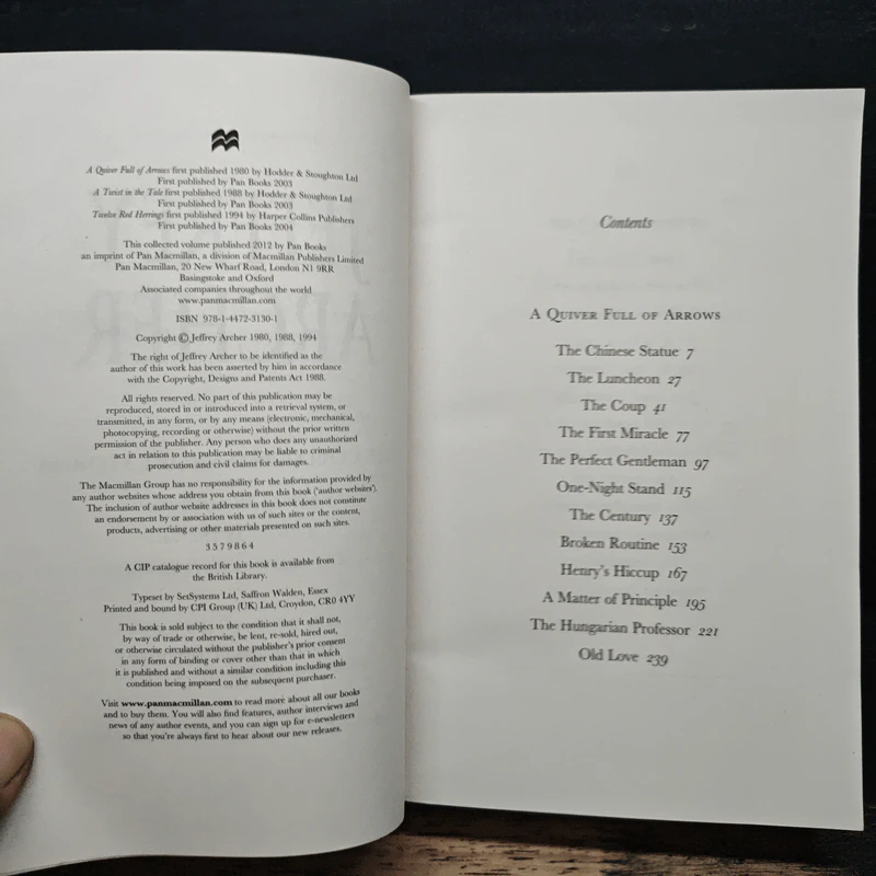 The Collected Short Stories - Jeffrey Archer รูปที่ 6