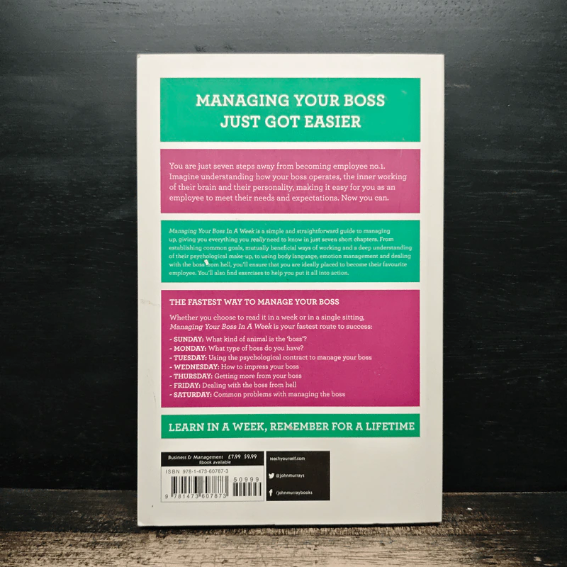 Managing Your Boss In A Week - Sandi Mann รูปที่ 2