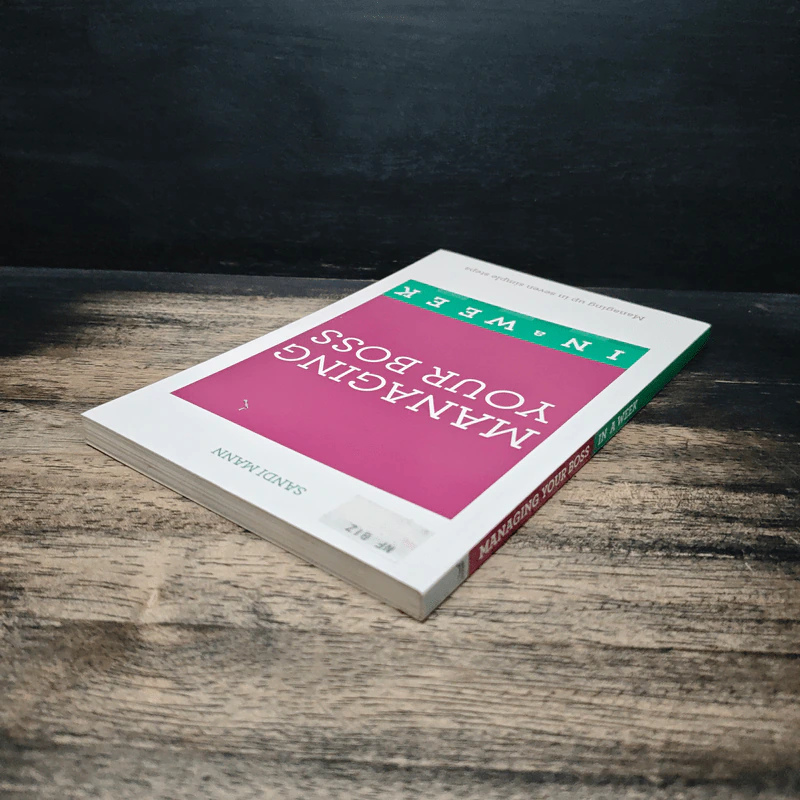 Managing Your Boss In A Week - Sandi Mann รูปที่ 5
