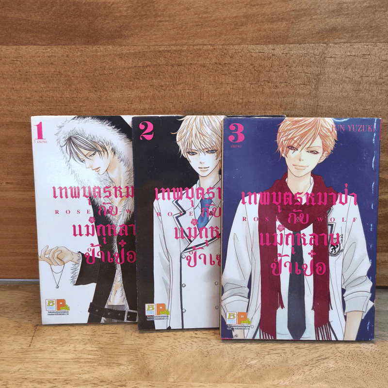 ROSE & WOLF เทพบุตรหมาป่ากับแม่กุหลาบป้ำเป๋อ เล่ม 1-3 - Jun Yuzuki รูปที่ 1