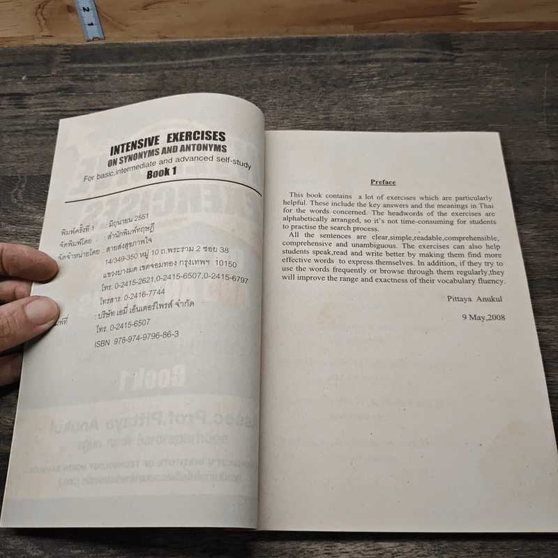 Intensive Exercises On Synonyms And Antonyms Book 1 รูปที่ 6