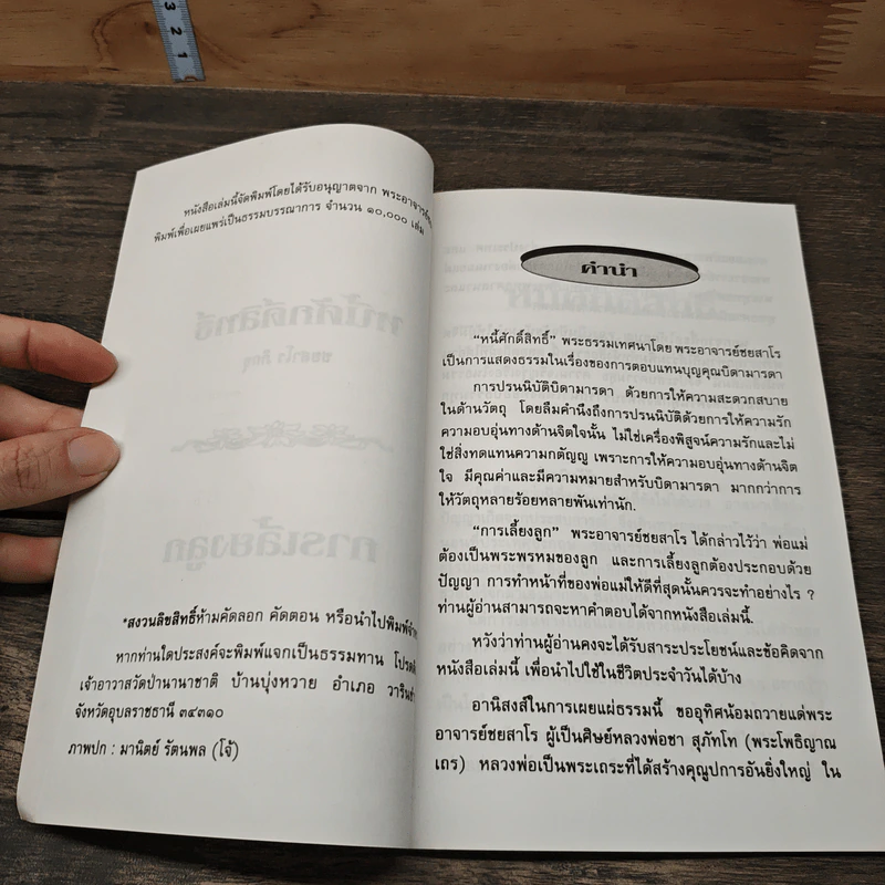 หนี้ศักดิ์สิทธิ์ - ชยสาโรภิกขุ รูปที่ 6