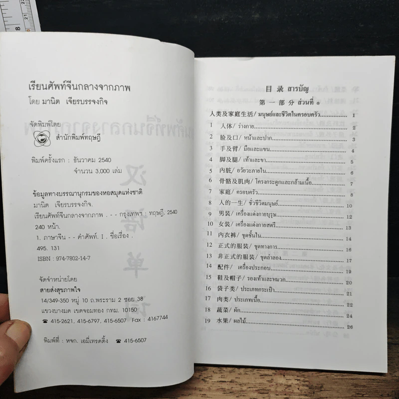 เรียนศัพท์จีนกลางจากภาพ - มานิต เจียรบรรจงกิจ รูปที่ 6