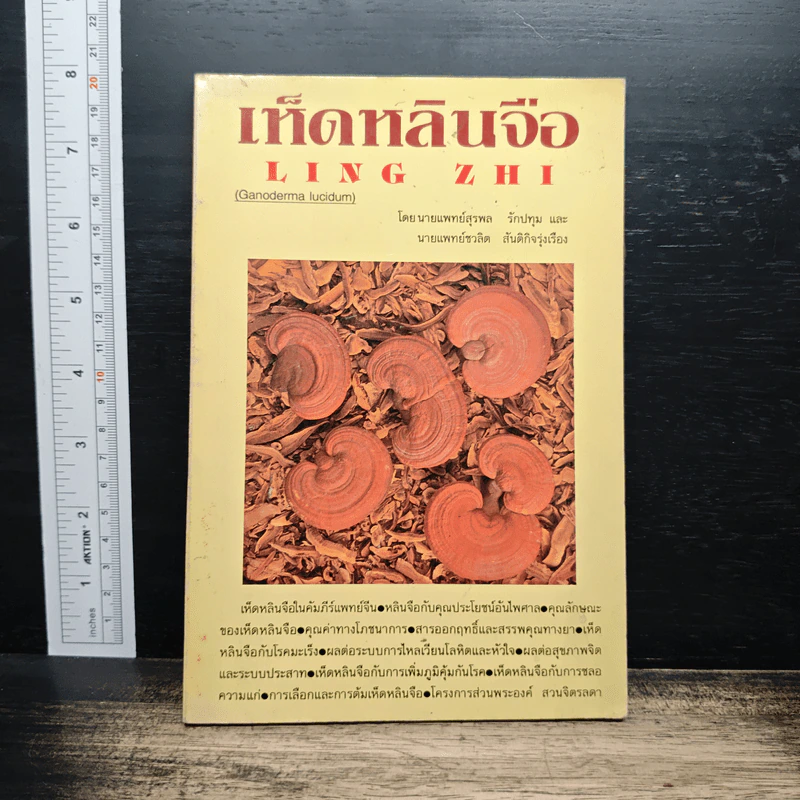 เห็ดหลินจือ Ling Zhi - นายแพทย์สุรพล รักปทุม, นายแพทย์ชวลิต สันติกิจรุ่งเรือง รูปที่ 1