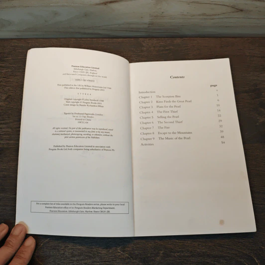 The Pearl (Penguin Readers Level 3) - Steinback รูปที่ 6