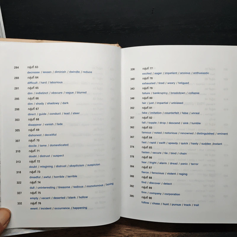 คำคล้ายในภาษาอังกฤษ English Synonyms - ร.ท.นิพนธ์ กาบสลับพล รูปที่ 10
