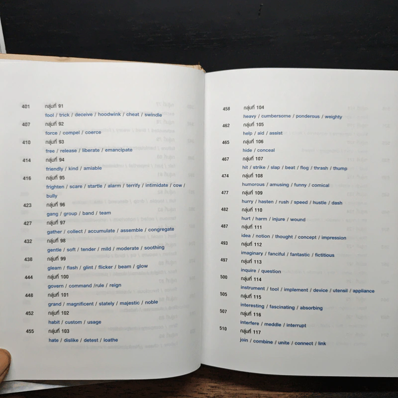 คำคล้ายในภาษาอังกฤษ English Synonyms - ร.ท.นิพนธ์ กาบสลับพล รูปที่ 11