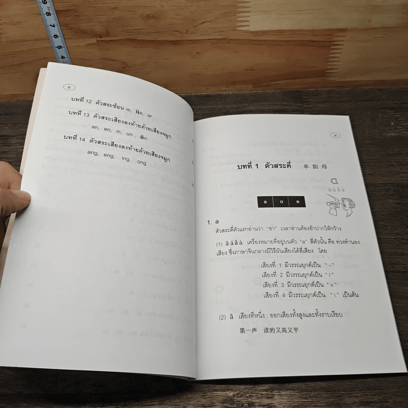 ความรู้เบื้องต้นเกี่ยวกับการออกเสียง ภาษาจีนกลางแบบรวบรัดตามวิธีของ Hanyu Pinyin รูปที่ 7