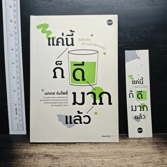 แค่นี้ก็ดีมากแล้ว - ศ.ดร.นภดล ร่มโพธิ์ รูปที่ 1