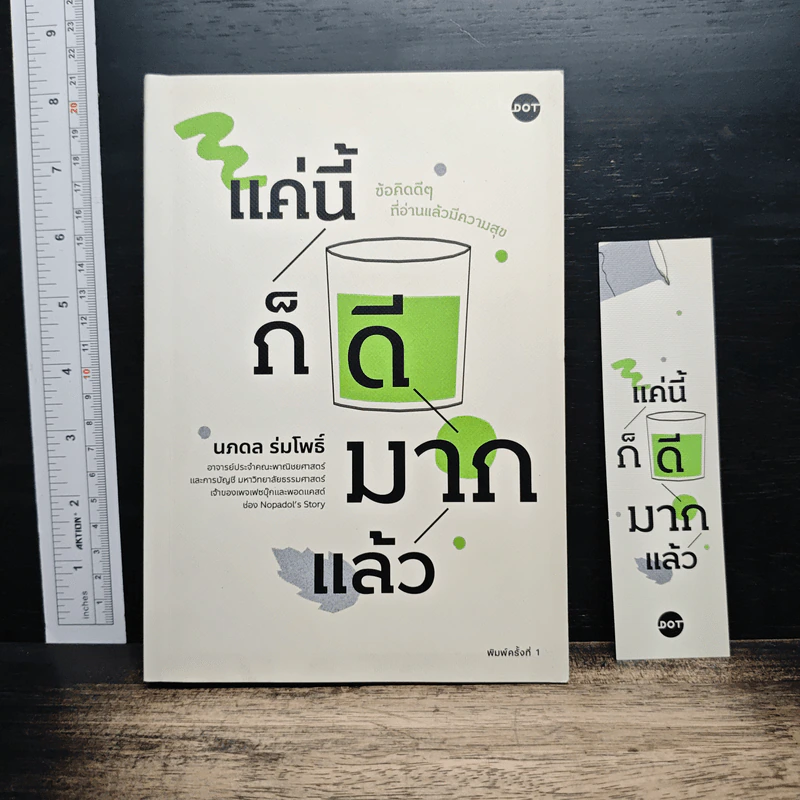 แค่นี้ก็ดีมากแล้ว - ศ.ดร.นภดล ร่มโพธิ์ รูปที่ 1