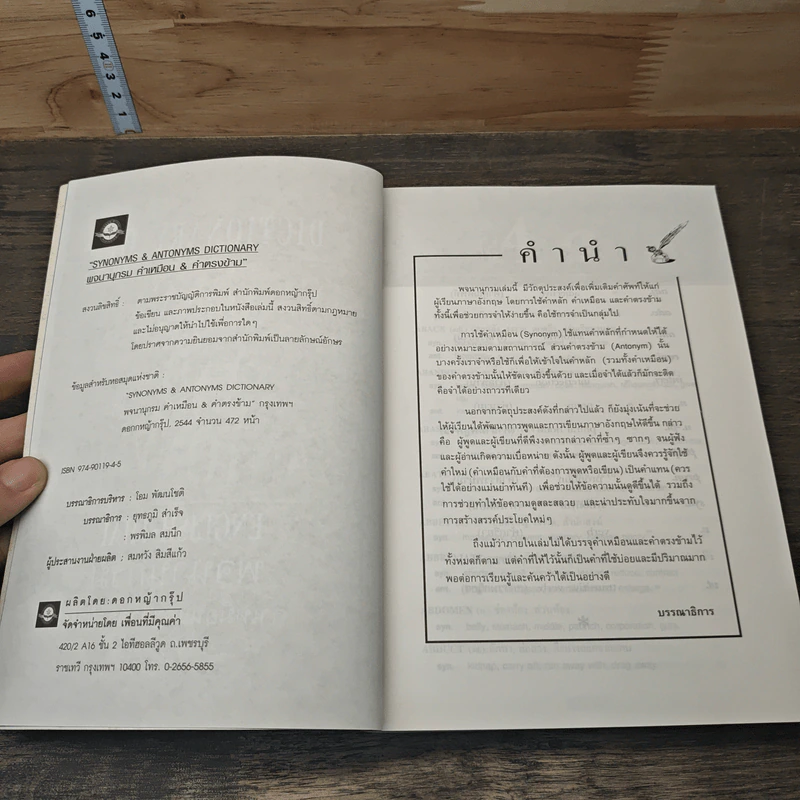 Dictionary Of Synonyms And Antonyms รูปที่ 6