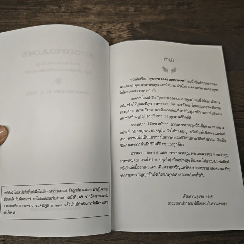 สุขภาวะองค์รวมแนวพุทธ - พระพุทธคุณาภรณ์ ป.อ.ปยุตโต รูปที่ 6