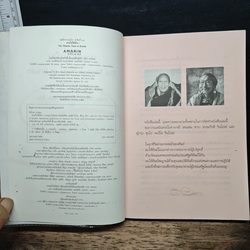 หายใจให้เป็น The Tibetan Yoga of Breath - Anyen Rinpoche รูปที่ 6