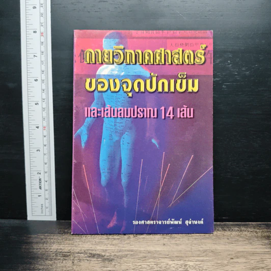 กายวิภาคศาสตร์ของจุดปักเข็ม และเส้นลมปราณ 14 เส้น - รองศาสตราจารย์พัฒน์ สุจำนงค์ รูปที่ 1