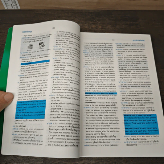 Learners' Dictionary English-Thai พจนานุกรมอังกฤษ-ไทย รูปที่ 7