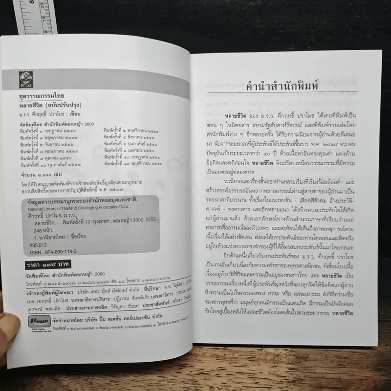 หลายชีวิต - คึกฤทธิ์ ปราโมช รูปที่ 6