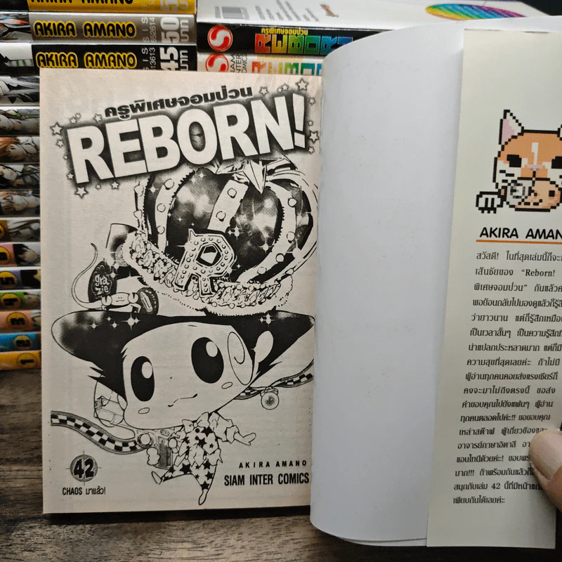 REBORN! ครูพิเศษจอมป่วน รีบอร์น 42 เล่มจบ (ไม่ครบ) รูปที่ 7
