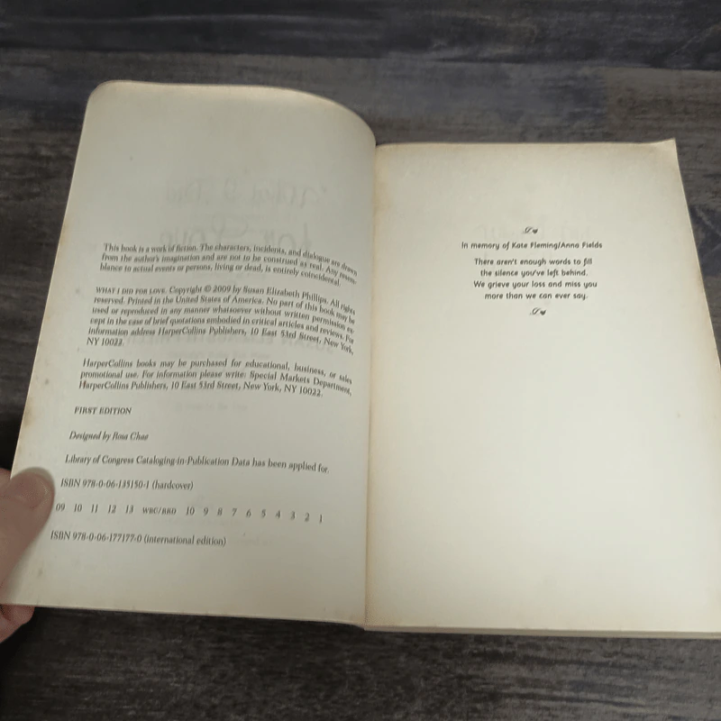 What I Did for Love - Susan Elizabeth Phillips รูปที่ 7