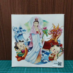 พระประวัติและบทสวดมนต์ภาพการ์ตูน พระแม่เจ้ากวนอิม รูปที่ 5