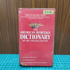 The American Heritage Dictionary of the English Language