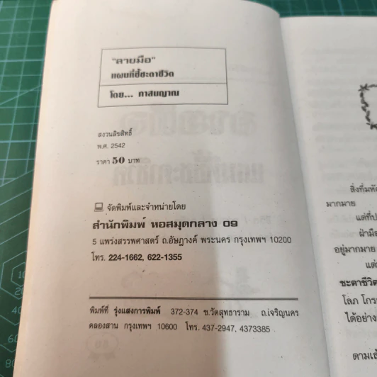 ลายมือ แผนที่ชี้ชะตาชีวิต - ภาสนญาณ รูปที่ 7