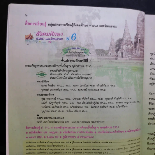 สังคมศึกษา ศาสนา และวัฒนธรรม ป.6 รูปที่ 9