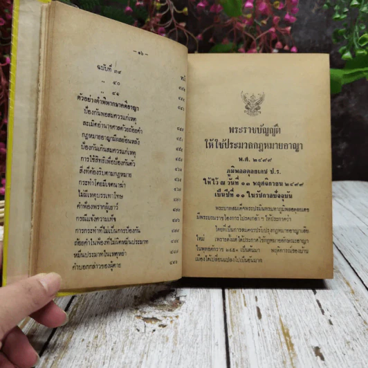 ประมวลกฎหมายอาญา พร้อมด้วยประกาศของคณะปฏิวัติและประมวลกฎหมายวิธีพิจารณาความอาญา รูปที่ 13