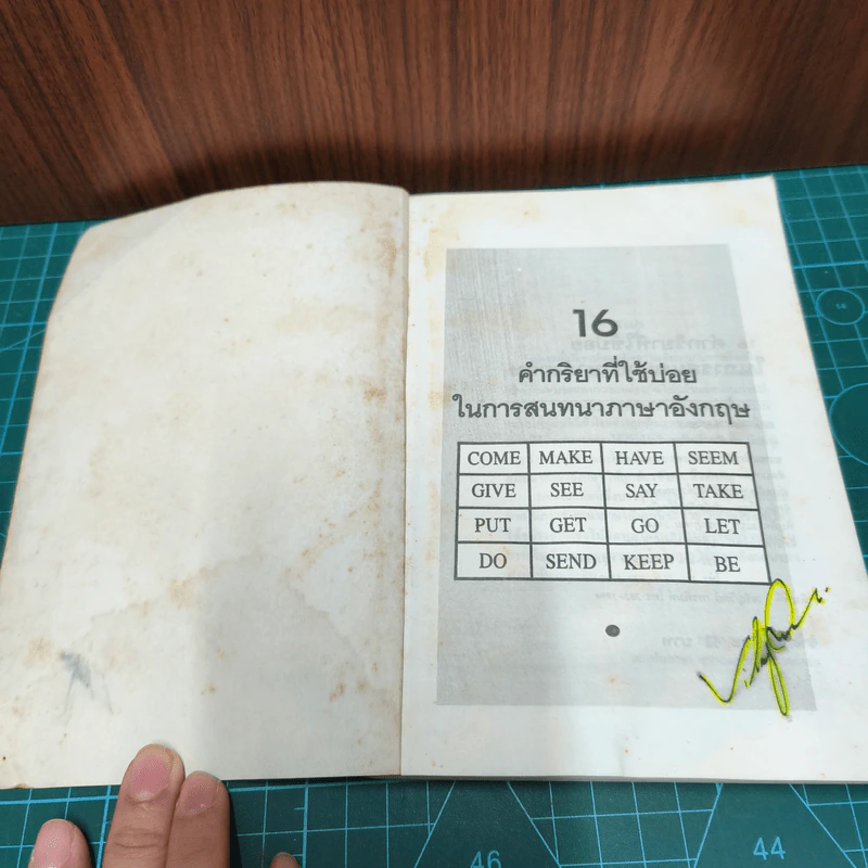 16 คำกริยาที่ใช้บ่อยในการสนทนาภาษาอังกฤษ รูปที่ 6