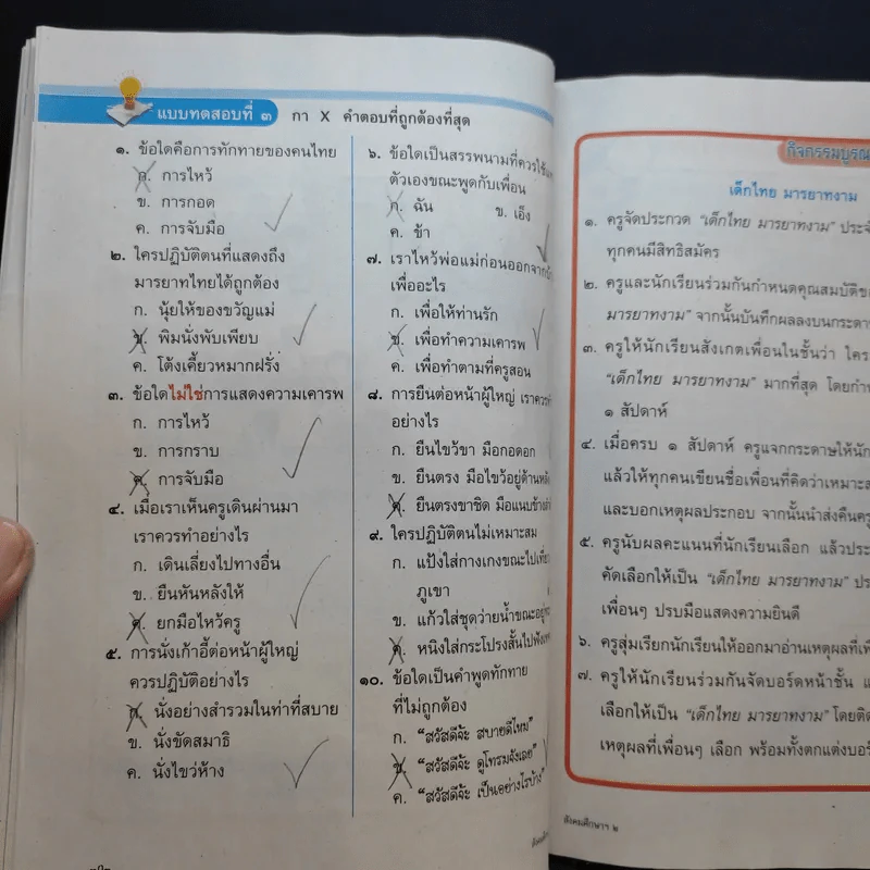 สังคมศึกษา ศาสนาและวัฒนธรรม ป.2 รูปที่ 11