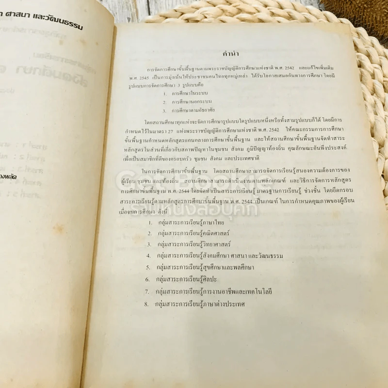 หนังสือเรียน หลักสูตรการศึกษาขั้นพื้นฐาน พ.ศ.2544 สังคมศึกษา ศาสนาและวัฒนธรรม ม.4-6 รูปที่ 6
