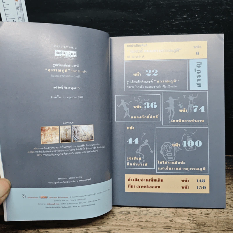 เขียนดึกดำบรรพ์ สุวรรณภูมิ 3,000 ปีมาแล้ว ต้นแบบงานช่างเขียนปัจจุบัน - อพิสิทธิ์ ธีระจารุวรรณ รูปที่ 6