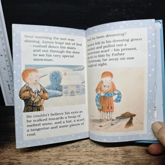 The Snowman - Raymond Briggs รูปที่ 8