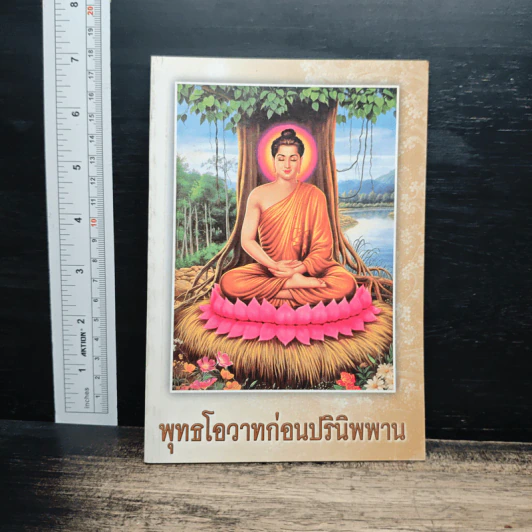 พุทธโอวาทก่อนปรินิพพาน รูปที่ 1