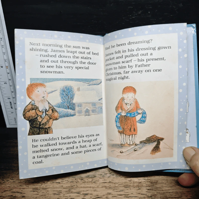 The Snowman - Raymond Briggs รูปที่ 8