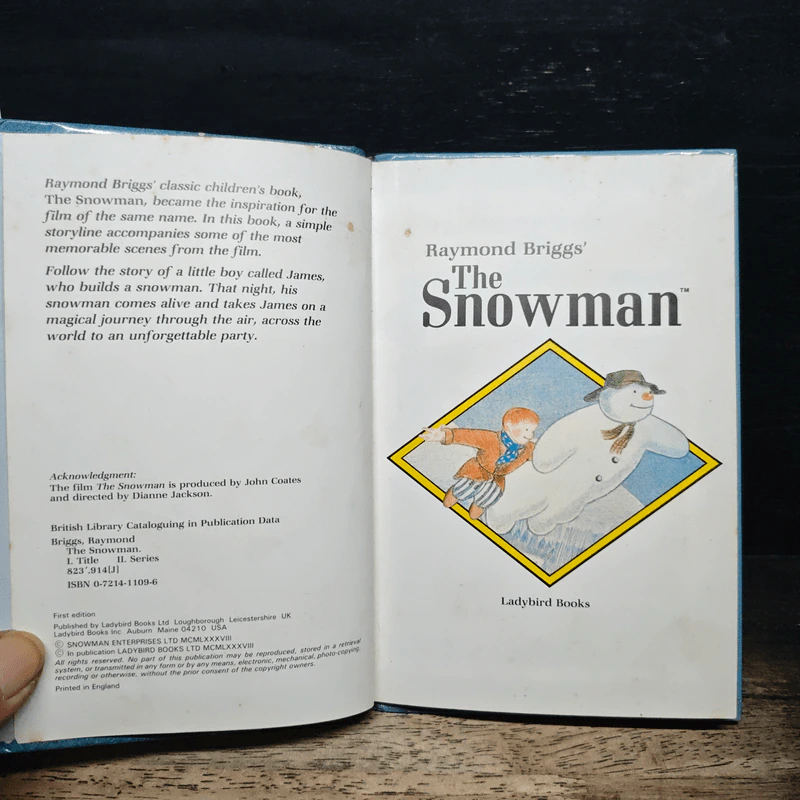 The Snowman - Raymond Briggs รูปที่ 6