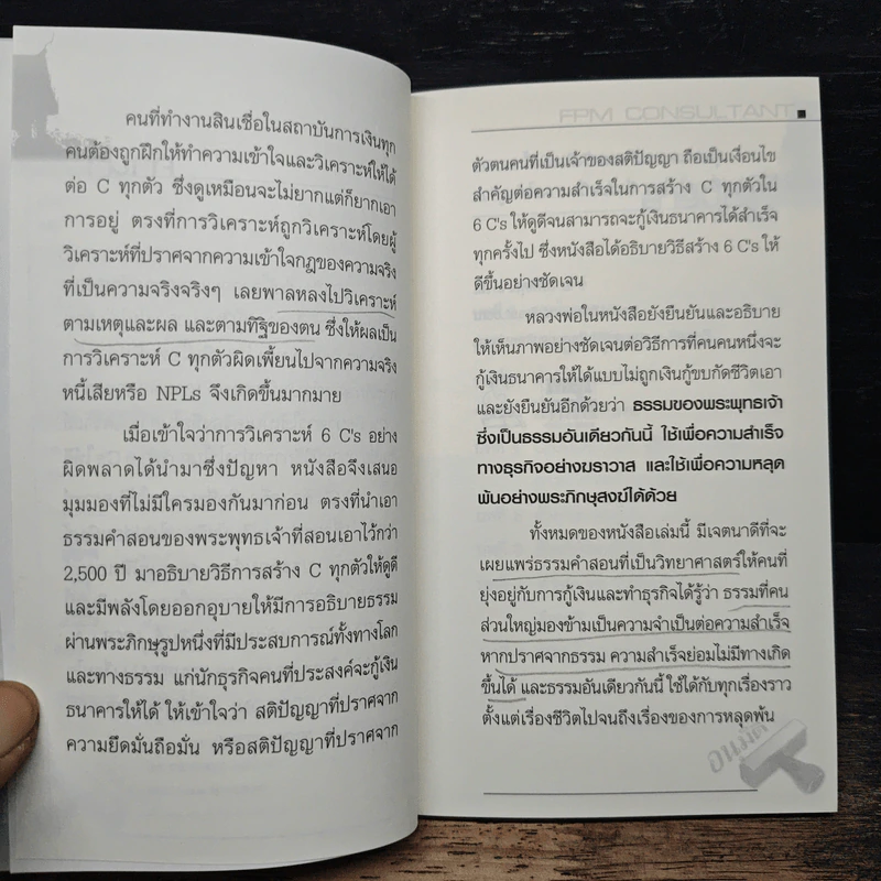 กู้เงินธนาคารให้ได้ด้วยธรรมของพระพุทธเจ้า - ชาย กิตติคุณาภรณ์ รูปที่ 7