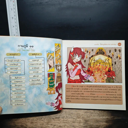 เล่าเรื่องไตรภูมิพระร่วง (ฉบับการ์ตูน) รูปที่ 7
