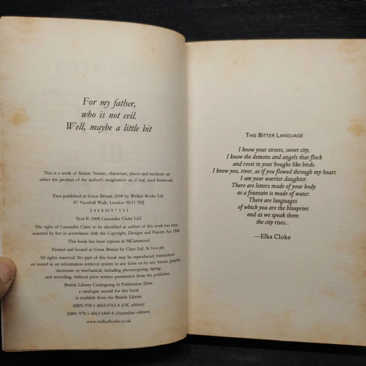 City of Ashes - Cassandra Clare รูปที่ 5