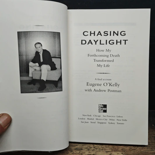 Chasing Daylight: How My Forthcoming Death Transformed My Life - Eugene O'Kelly รูปที่ 6