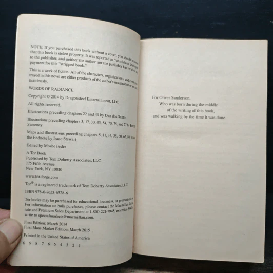 Words of Radiance - Brandon Sanderson รูปที่ 6