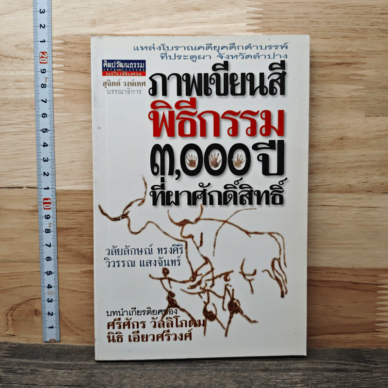 ภาพเขียนสีพิธีกรรม 3,000 ปี ที่ผาศักดิ์สิทธิ์ รูปที่ 1