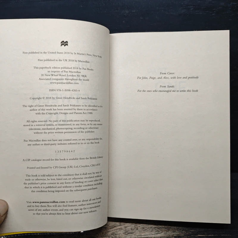 The Wife Between Us - Greer Hendricks, Sarah Pekkanen รูปที่ 6